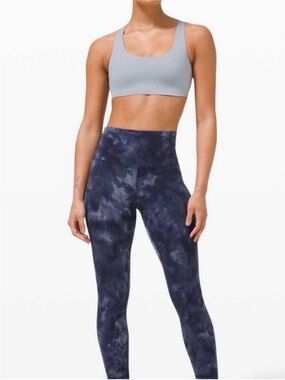 Lululemon Align High-Waist Tie-Dye Leggings in Navy - Sz 4